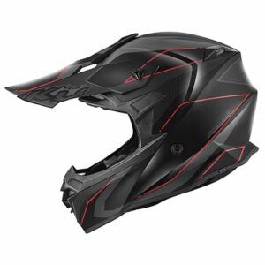 Kask Kappa KV49 - Czarny/Czerwony