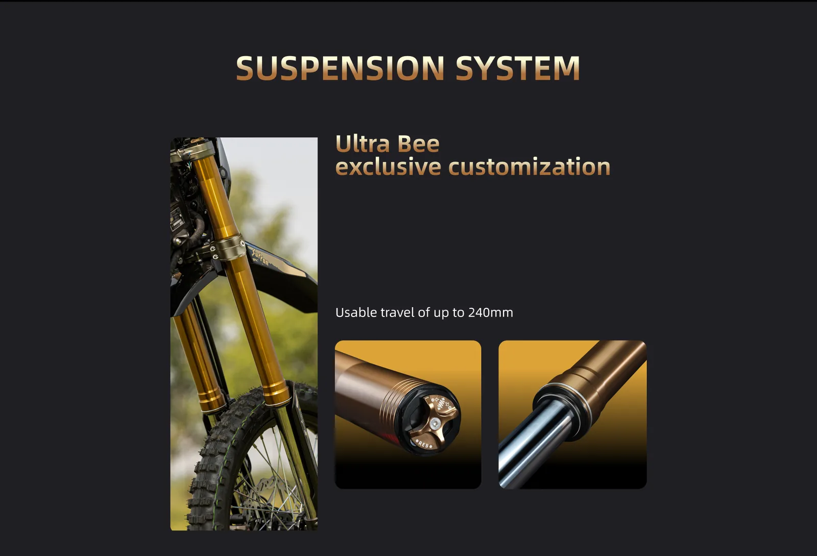 Zawieszenie Ultra Bee HP